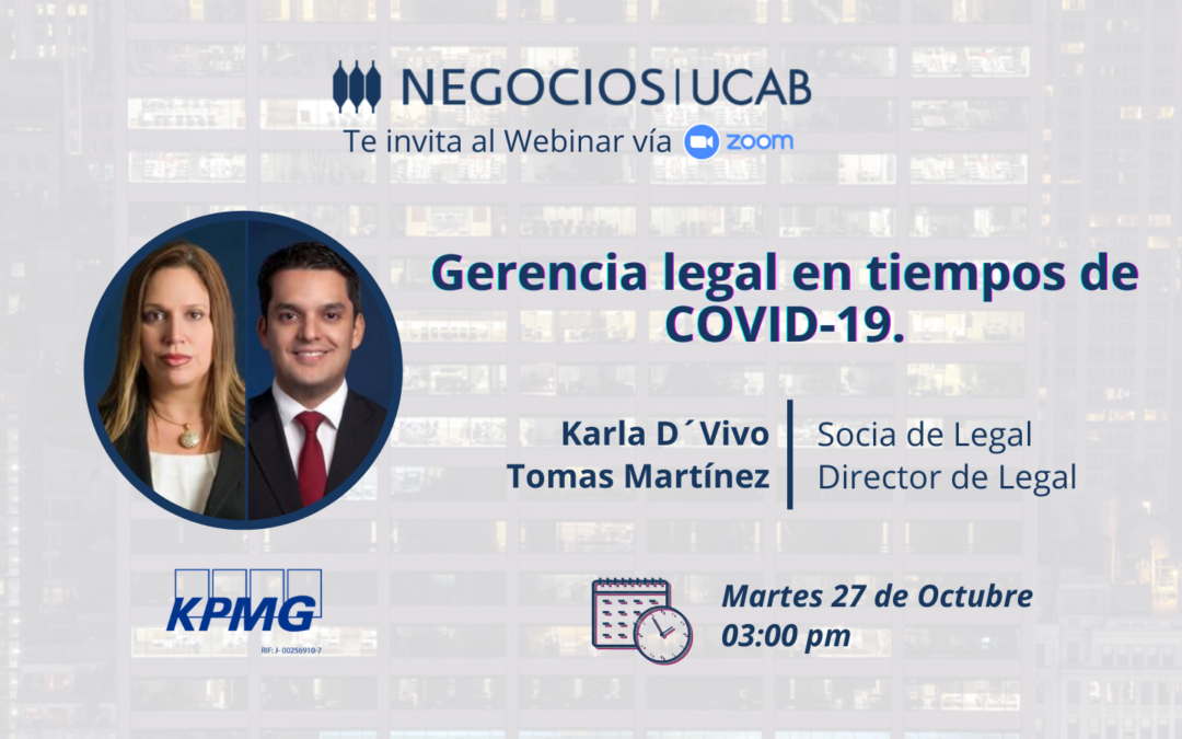 Gerencia Legal en tiempos de COVID-19