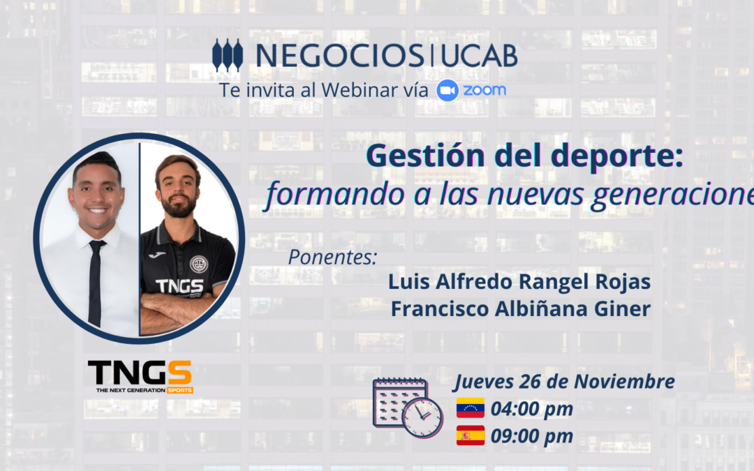 Gestión del Deporte: Formando a las nuevas generaciones.