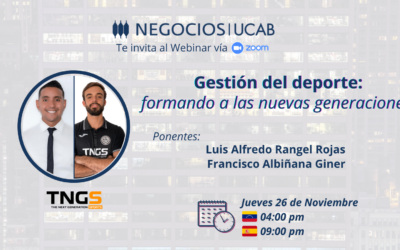 Gestión del Deporte: Formando a las nuevas generaciones.