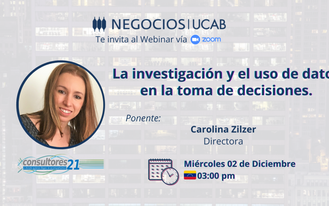 La investigación y el uso de datos en la toma de decisiones.